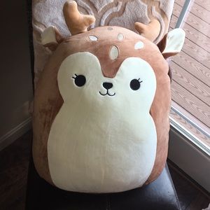 Squishmallow Dawn Fawn Deer Large 16” Plush